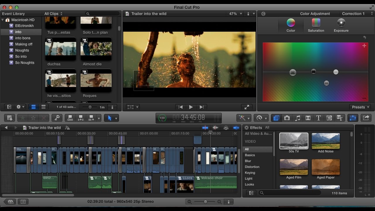 software for video editing on mac